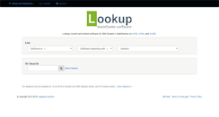 Desktop Screenshot of lookupmainframesoftware.com